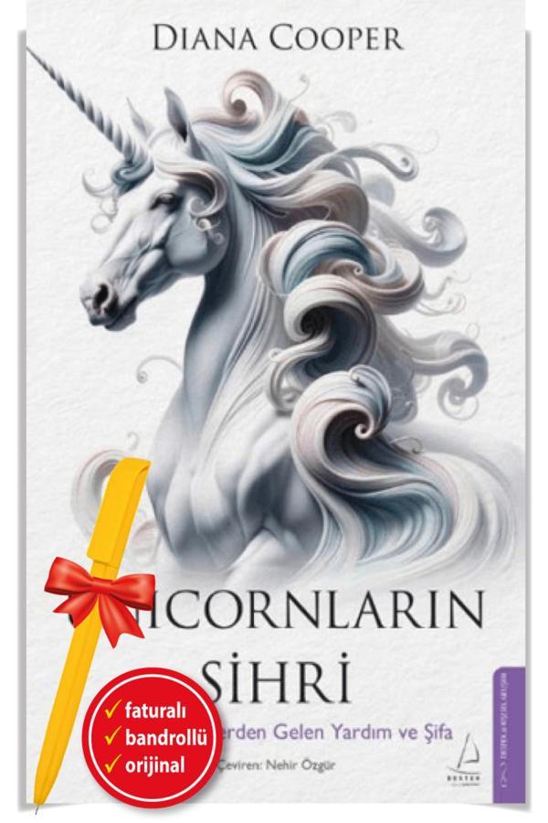 Alfa Kalem + Diana Cooper(Unicornların Sihri/Göksel Alemlerden Gelen Yardım Ve Şifa)Yeni Destek Kitap - Destek Yayınları - Image 1