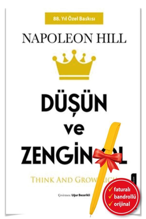 Alfa Kalem + Düşün Ve Zengin Ol (Napoleon Hill)-Yeni Baskı - Destek Kitap - Destek Yayınları - Image 1