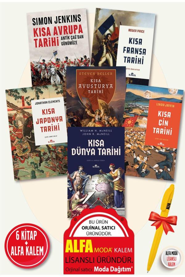 Kısa Dünya + Avrupa + Fransa + Avusturya + Japonya + Çin Tarihi 6 Kitap Set İnceleme - Kronik Kitap - Kronik Kitap - Image 1