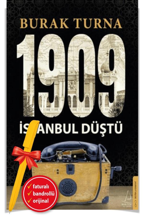 Alfa Kalem + Burak Turna(1909 İstanbul Düştü)-Yeni-Edebiyat/Roman-Destek Kitap - Destek Yayınları - Image 1