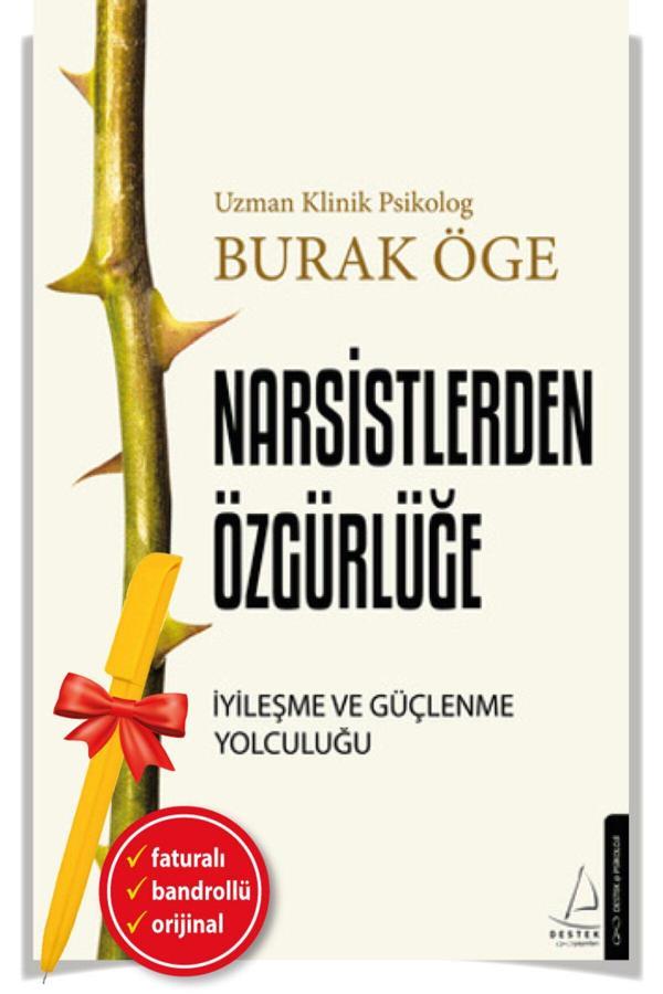 Alfa Kalem + Narsistlerden Özgürlüğe (Burak Öge) Yeni Psikoloji/Kişisel Gelişim/Destek Kitap - Destek Yayınları - Image 1