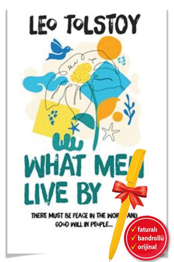 Alfa Kalem + What Men Live By -İnsan Neyle- (Leo Lev Nikolayeviç Tolstoy) -İngilizce-Kitap- Destek - Destek Yayınları - Image 1