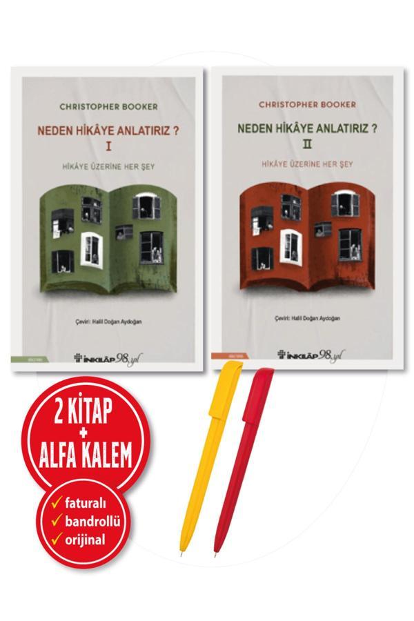 Alfa Kalem + ''Christopher Booker'' 2 Kitap Set ''Neden Hikaye Anlatırız? 1 Ve 2'' İnkılap Kitap - İnkılap Kitabevi Yayınevi - Image 1