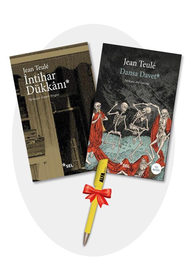 İntihar Dükkanı + Dansa Davet (Jean Teule) 2 Kitap + Alfa Moda Lisanslı Kalem Hediye - Sel - Sel Yayıncılık - Image 1