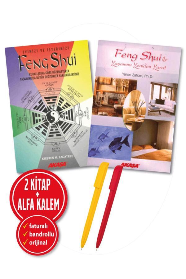Alfa Kalem + Kirsten M. Lagatree 2 Kitap(Feng Shui + Feng Shui İle Yaşamını Yeniden Yarat) Bireysel - Akaşa Yayın - Image 1