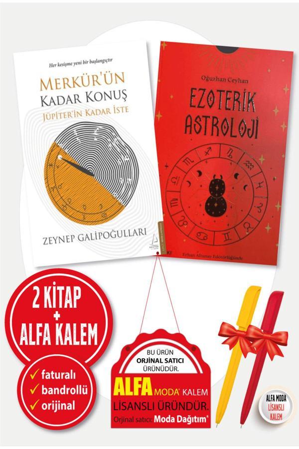 Zeynep Galipoğulları(Merkür’Ün Kadar Konuş) + Oğuzhan Ceyhan(Ezoterik Astroloji) 2 Kitap Set-Destek - Destek Yayınları - Image 1