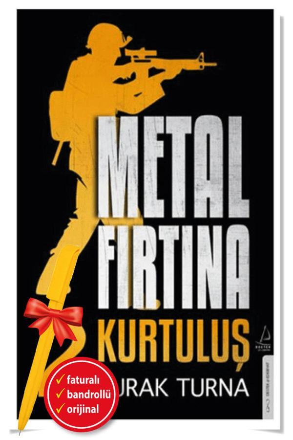 Alfa Kalem + Metal Fırtına 2 - Kurtuluş (Burak Turna)-Yeni-Edebiyat/Roman-Destek Kitap - Destek Yayınları - Image 1