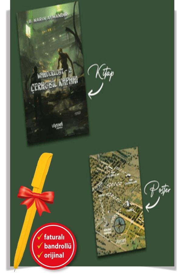 Alfa Kalem + Wanderlust - 2 Çernobil Kapanı (B. Narin Aymandir)-Yeni-Ulysses Kitap - Ulysses Yayınları - Image 1