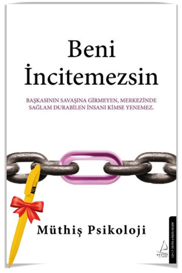 Alfa Moda Kalem + Beni İncitemezsin / Müthiş Psikoloji 2'Li Kişisel Gelişim - Destek Yayınları - Destek Yayınları - Image 1
