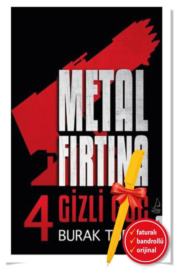 Alfa Kalem + Metal Fırtına 4-Gizli Güç (Burak Turna)-Yeni-Edebiyat/Roman-Destek Kitap - Destek Yayınları - Image 1