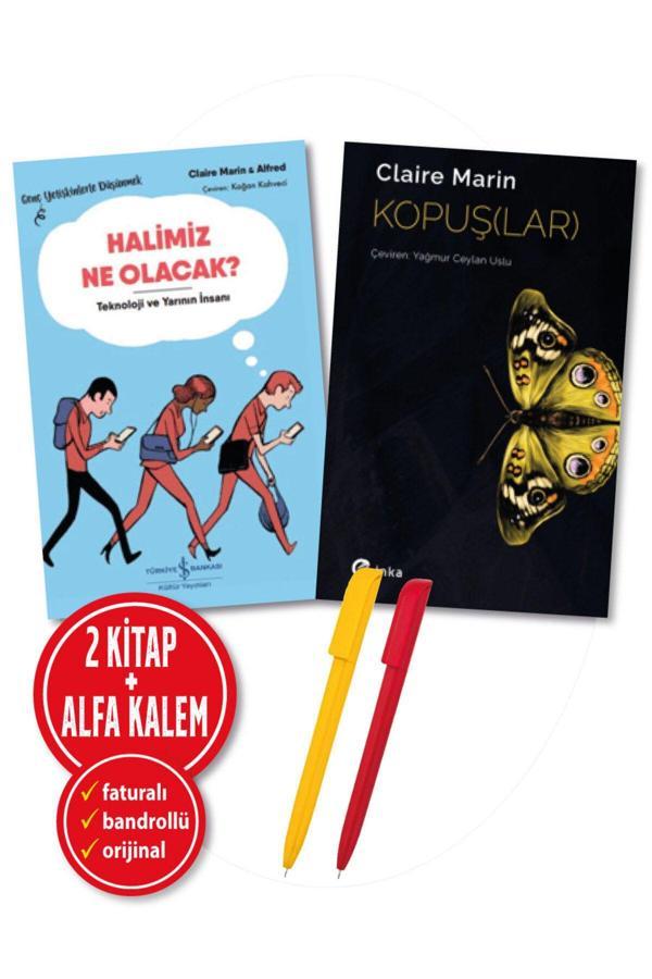 Alfa Kalem + Claire Marin 2 Kitap Set (Halimiz Ne Olacak? + Kopuş(Lar)Edebiyat/İnceleme- İş Kültür Kitap - İş Bankası Kültür Yayınları - Image 1