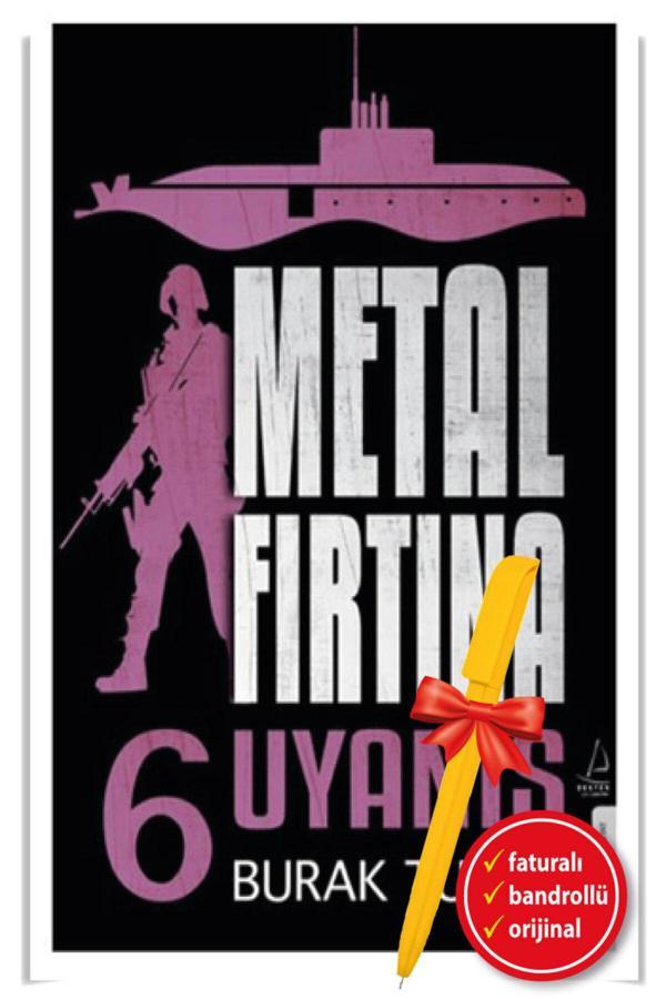 Alfa Kalem + Metal Fırtına 6-Uyanış (Burak Turna)-Yeni-Edebiyat/Roman-Destek Kitap - Destek Yayınları - Image 1