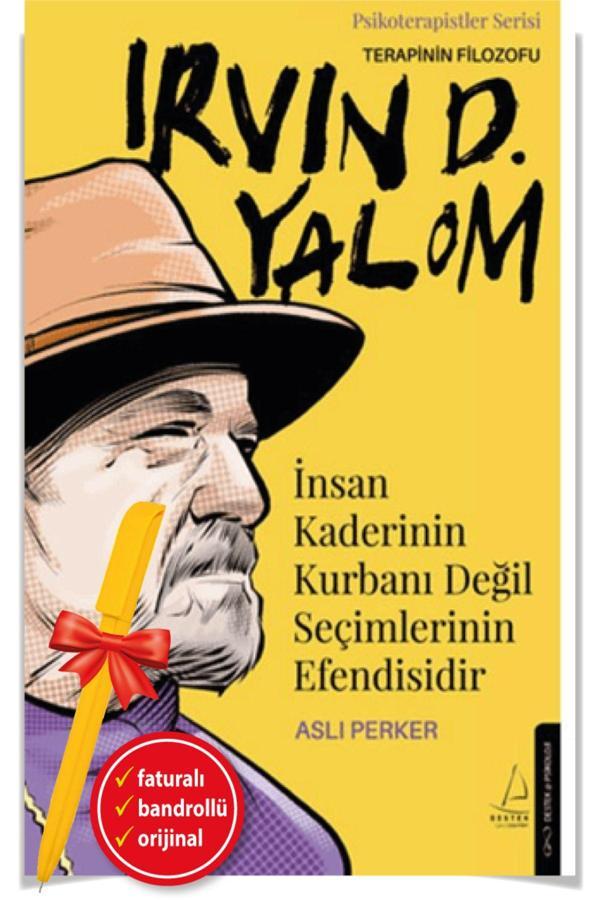 Alfa Kalem + İnsan Kaderinin Kurbanı Değil-Irvin D. Yalom (Aslı Perker)-Yeni-Psikoloji-Destek Kitap - Destek Yayınları - Image 1