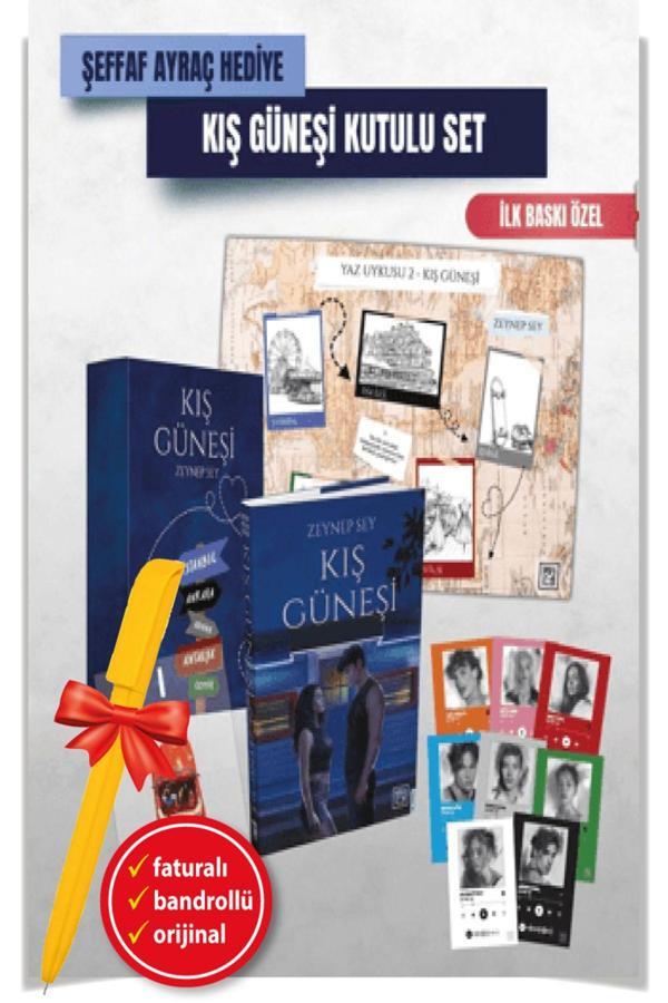 Alfa Kalem + Kış Güneşi (Kutulu Set)-(Zeynep Sey)Yeni-Destek Kitap - Destek Yayınları - Image 1