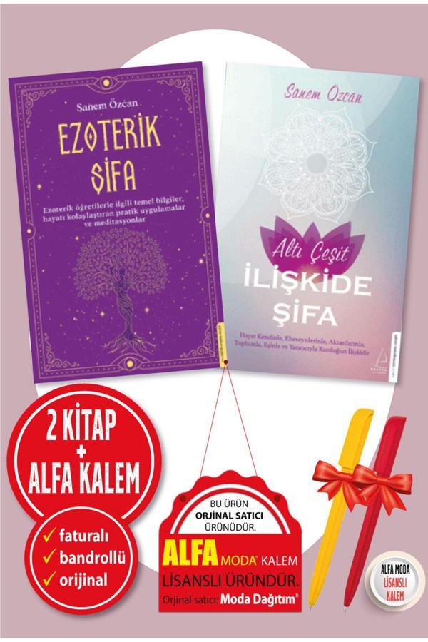 Sanem Özcan 2 Kitap Set (Ezoterik Şifa + Altı Çeşit İlişkide Şifa) + Kalem-Destek Yayınları - Destek Yayınları - Image 1