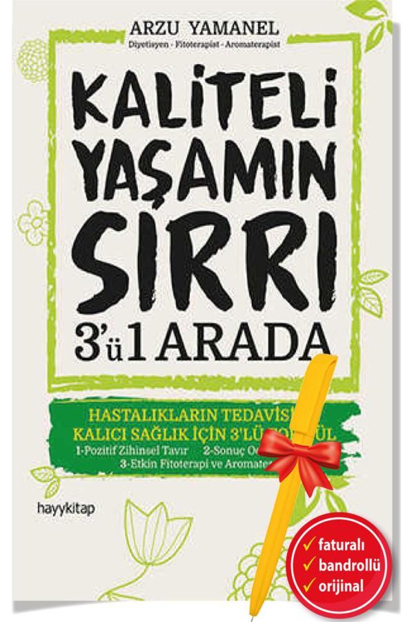 Alfa Kalem + Arzu Yamanel / Kaliteli Yaşamın Sırrı 3’Ü 1 Arada - Hayykitap - Hayykitap - Image 1