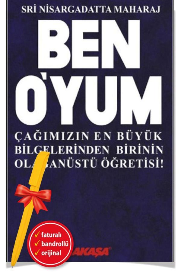 Alfa Kalem + Ben O’Yum Sri Nisargadatta Maharaj İle Söyleşiler(Maurice Frydman)-Akaşa Kitap - Akaşa Yayın - Image 1