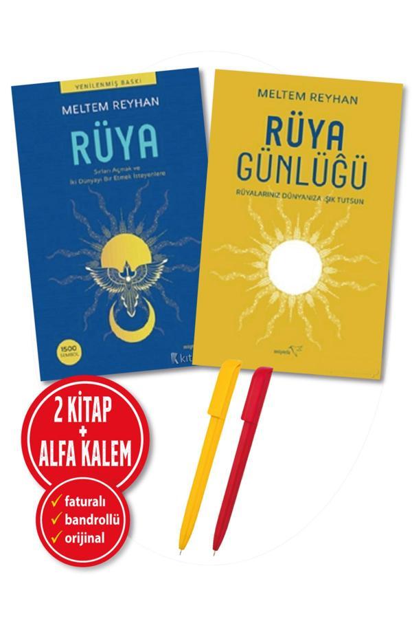 Alfa Kalem + Meltem Reyhan 2 Kitap(Rüya + Rüya Günlüğü) Kişisel Gelişim Yeni Müptela Yayınevi - Müptela Yayınları - Image 1