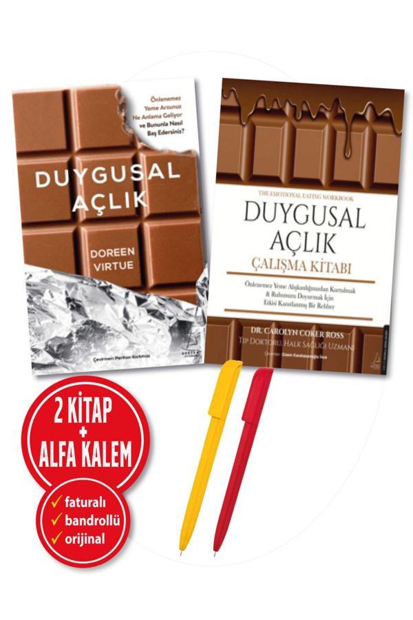 Alfa Kalem + Duygusal Açlık + Duygusal Açlık Çalışma Kitabı 2 Kitap Yeni(Dr.Corolyn Coker Ross, Doreen) - Destek Yayınları - Image 1