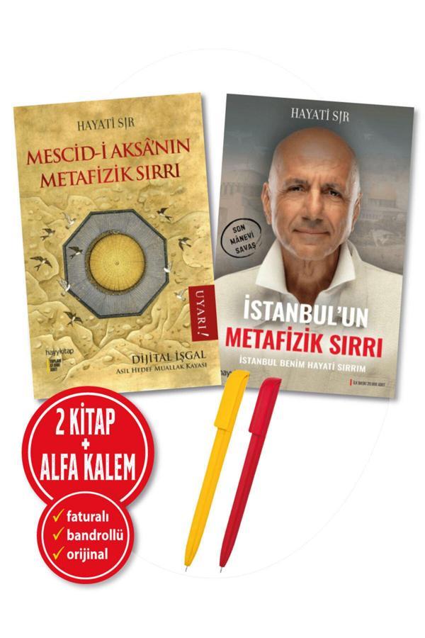 Alfa Kalem (Hayati Sır) 2 Kitap-İstanbul'Un Metafizik Sırrı Mescid-İ Aksa'Nın Metafizik Sırrı - Hayykitap - Image 1