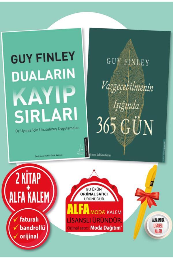 Duaların Kayıp Sırları + Vazgeçebilmenin Işığında 365 Gün / Guy Finley 2 Kitap Set + Kalem - Destek - Destek Yayınları - Image 1