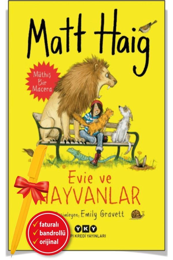 Alfa Kalem + Evie Ve Hayvanlar(Matt Haig)-Yeni Kitap-Edebiyat-Roman-Hediyeli - Yapı Kredi Yayınları - Image 1