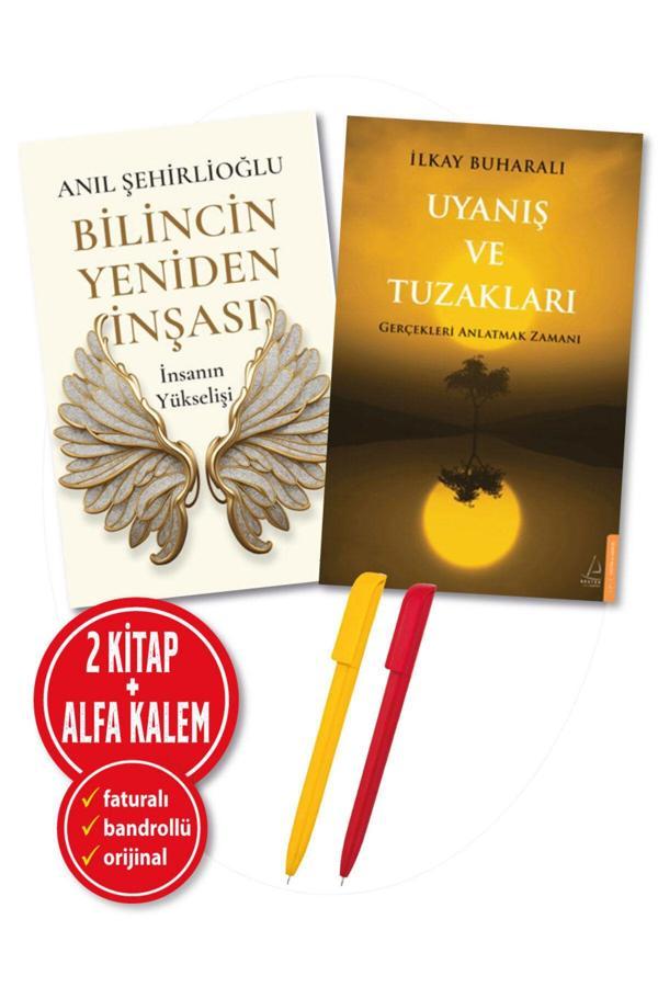 Alfa Kalem + Uyanış Ve Tuzakları-Bilincin Yeniden İnşası (İlkay Buharalı,Anıl Şehirlioğlu)2 Kitap Yeni - Destek Yayınları - Image 1