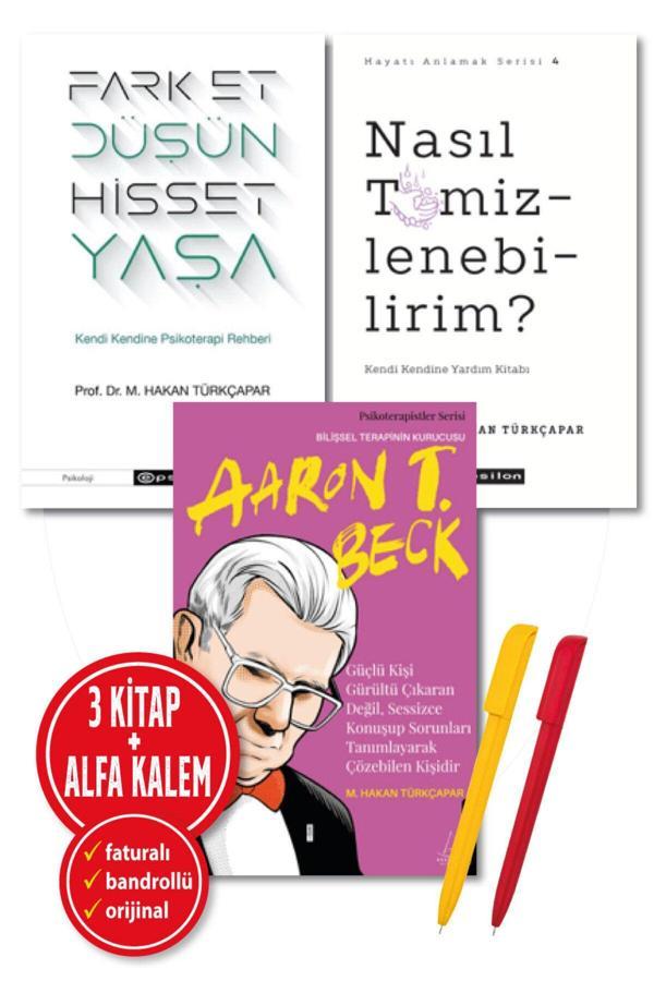 M. Hakan Türkçapar 3 Kitap Güçlü Kişi Gürültü Nasıl Temizlenebilirim? + Fark Et Düşün Hisset Yaşa - Destek Yayınları - Image 1