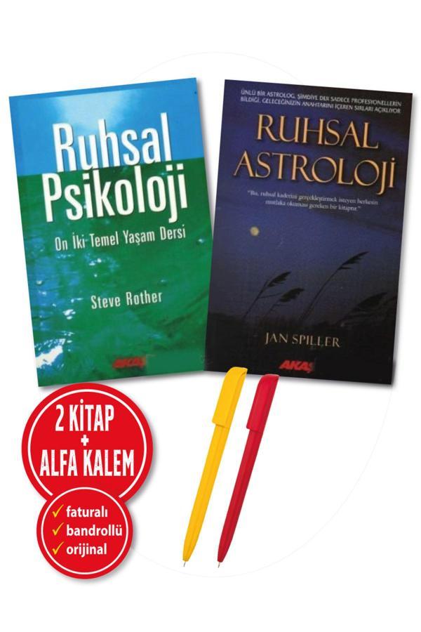 Alfa Kalem + Steve Rother 2 Kitap(Ruhsal Psikoloji On İki Temel Yaşam Dersi + Ruhsal Astroloji) Sağlık - Akaşa Yayın - Image 1