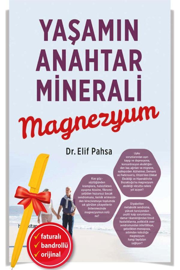 Alfa Kalem + Dr. Elif Pahsa / Yaşamın Anahtar Minerali - Magnezyum - Hayykitap - Hayykitap - Image 1