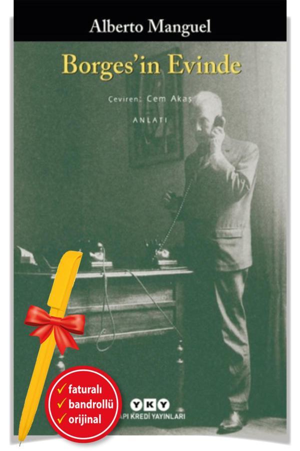 Alfa Kalem + Borges’İn Evinde(Alberto Manguel)-Yeni Kitap-Edebiyat-Roman-Hediyeli - Yapı Kredi Yayınları - Image 1