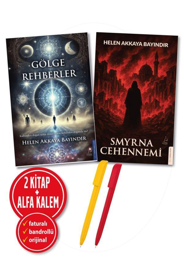 Alfa Kalem + Helen Akkaya Bayındır 2 Kitap Yeni (Smyrna Cehennemi + Gölge Rehberler) Kişisel Destek - Destek Yayınları - Image 1