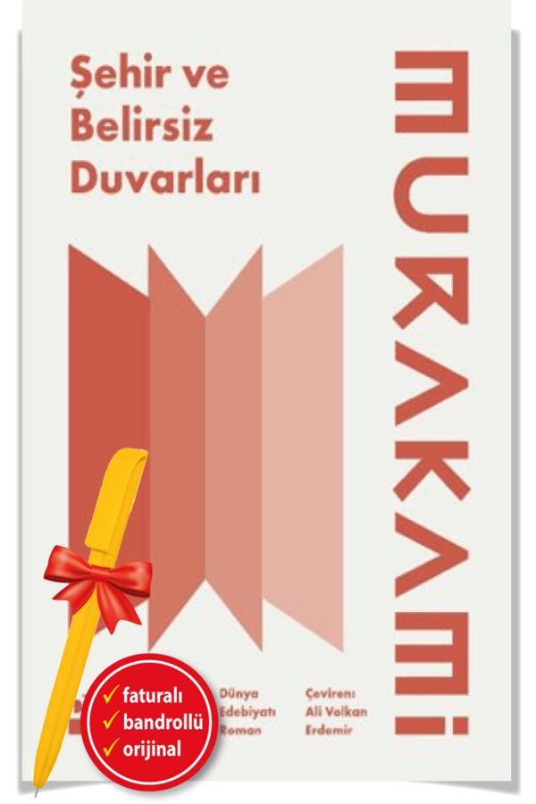 Alfa Kalem + Şehir Ve Belirsiz Duvarları Edebiyat / Roman-Yeni Kitap-Haruki Murakami - Doğan Kitap - Image 1