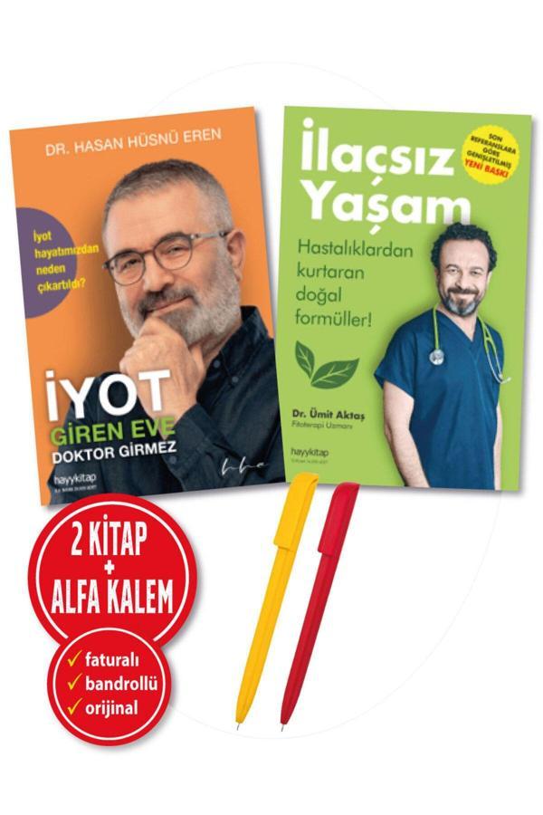 Alfa Kalem + İyot Giren Eve Doktor Girmez + İlaçsız Yaşam (Hasan Hüsnü Eren,Ümit Aktaş) - Hayykitap - Image 1