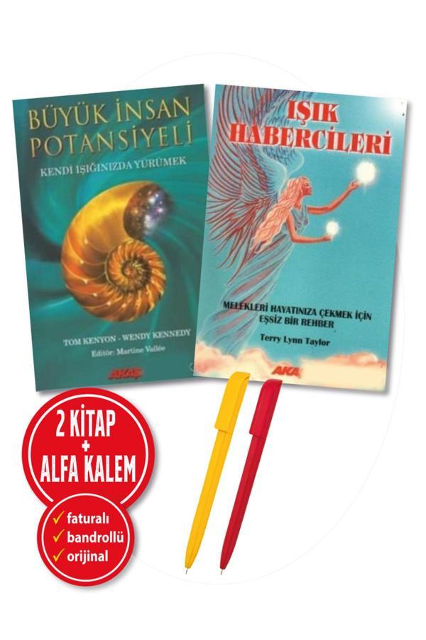 Alfa Kalem + Tom Kenyon 2 Kitap(Büyük İnsan Potansiyeli + Işık Habercileri) Kişisel Gelişim Yeni Akaşa - Akaşa Yayın - Image 1