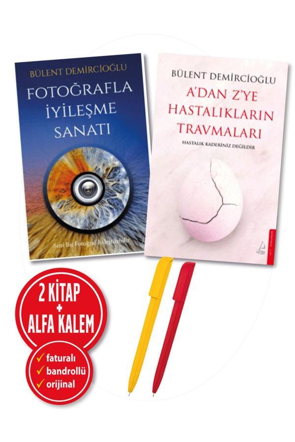 Alfa Kalem + A’Dan Z’Ye Hastalıkların Travma + Fotoğrafla İyileşme Sanatı(Bülent Demircioğlu)2 Kitap - Destek Yayınları - Image 1