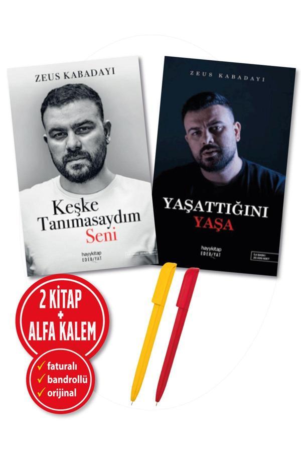 Alfa Kalem + Zeus Kabadayı (Yaşattığını Yaşa + Keşke Tanımasaydım Seni) 2 Kitap-Yeni - İnkılap Kitabevi Yayınevi - Image 1