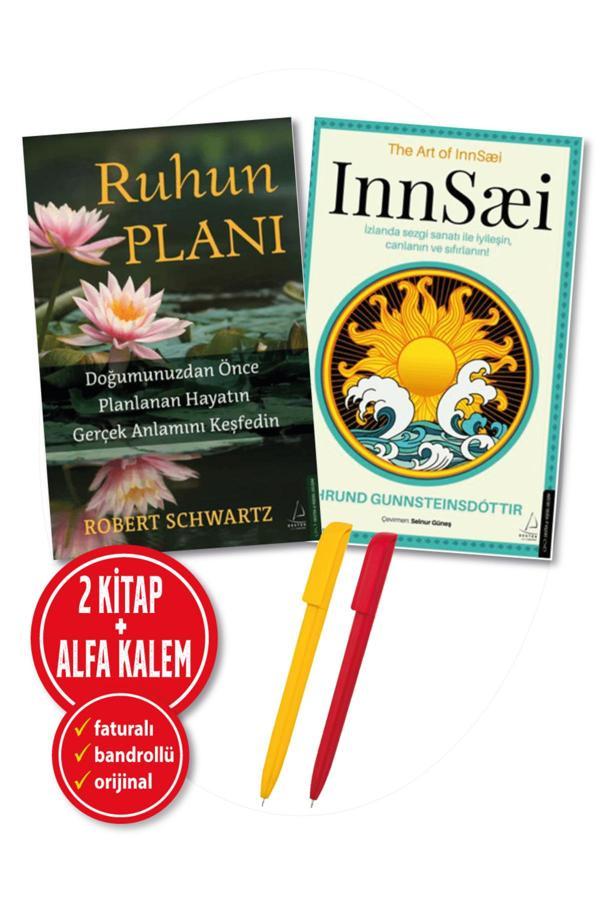 Alfa Kalem + Robert Schwartz(Ruhun Planı)Hrund Gunnstinsdottir(Innsaei)-Yeni-2 Kitap-Bireysel-Destek - Destek Yayınları - Image 1