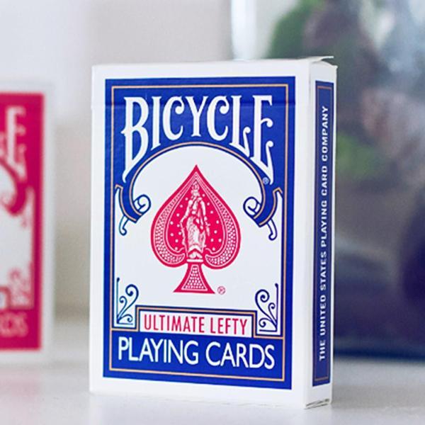 Bicycle Ultimate Lefty Deck Blue Mavi Hileli Premium Oyun Kağıdı iskambil Kartları Destesi - Image 1