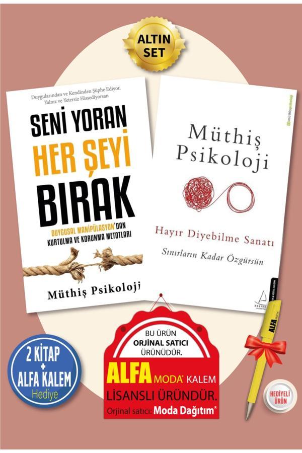 Seni Yoran Her Şeyi Bırak - Hayır Diyebilme Sanatı - Müthiş Psikoloji - Kalem - Destek Yayınları - Image 1