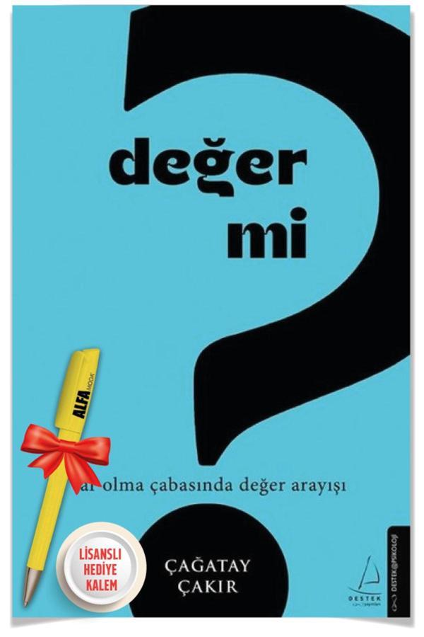 Değer Mi? (Çağatay Çakır) + Alfa Moda Lisanslı Kalem Hediye - - Destek Yayınları - Image 1