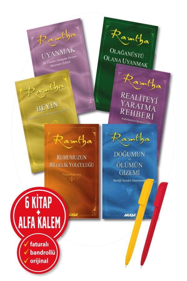 Ramtha 6 Kitap Set Uyanmak + Beyin + Realiteyi Yaratma Rehberi + Olağanüstü Olana + Ruhumuzun Bilgelik + Doğum - Akaşa Yayın - Image 1