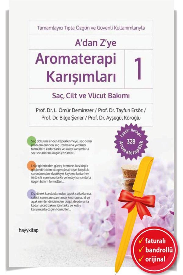 Alfa Kalem + Kolektif / A’Dan Z’Ye Aromaterapi Karışımları-1 L. Ömür Demirezer - Hayykitap - Image 1