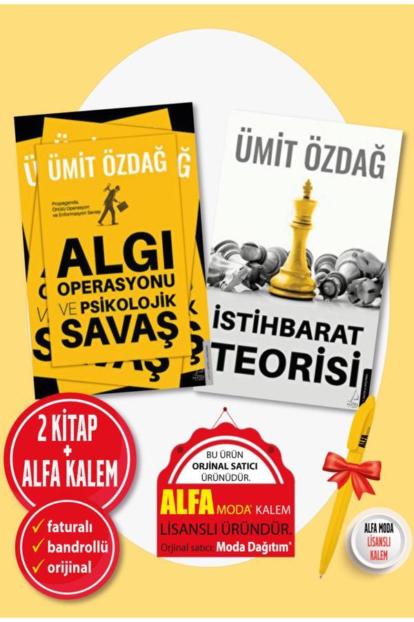 Ümit Özdağ 2 Kitap Set - İstihbarat Teorisi + Algı Operasyonu Ve Psikolojik Savaş - Destek Yayınları - Destek Yayınları - Image 1
