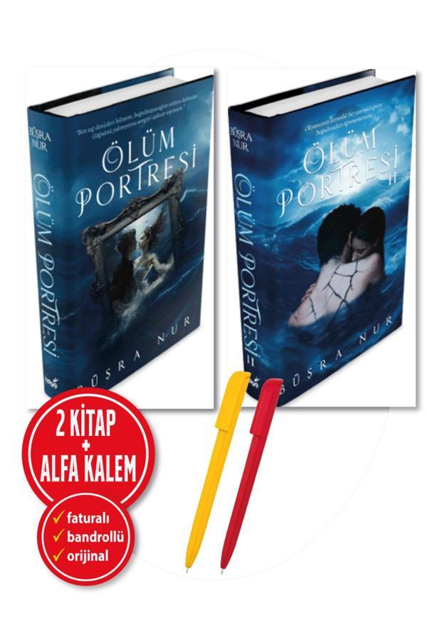 Alfa Kalem + (Ciltli Ölüm Portresi 1-2) Büşra Nur 2 Kitap Set -Yeni-Edebiyat/Romanindigo Kitap - İndigo Kitap Yayınevi - Image 1