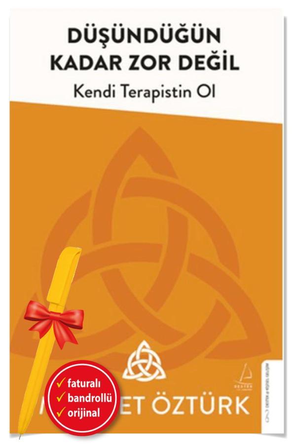 Alfa Kalem + Düşündüğün Kadar Zor Değil(Mehmet Öztürk)-Yeni-Kişisel Gelişim-Destek Kitap - Destek Yayınları - Image 1