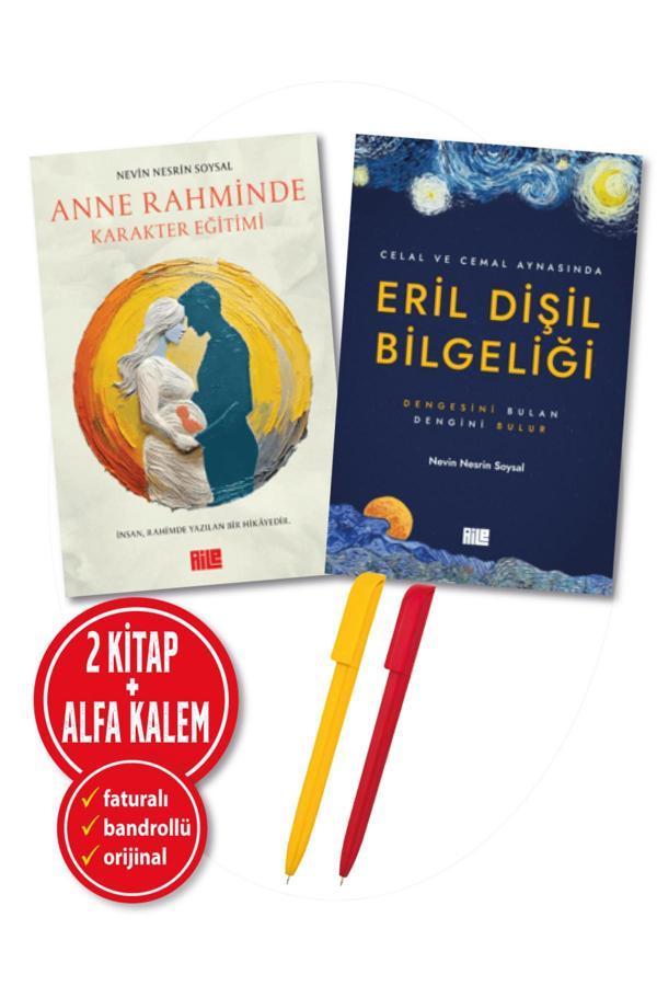 Alfa Kalem + Nevin Nesrin Soysal 2 Kitap (Anne Rahminde Karakter Eğitimi + Eril Dişil Bilgeliği) - Aile Yayınları - Image 1