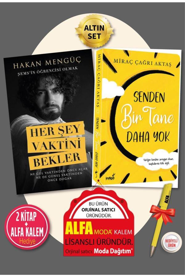 Her Şey Vaktini Bekler (Hakan Mengüç) - Senden Bir Tane Daha Yok (Miraç Çağrı Aktaş) Destek, Indigo - Destek Yayınları - Image 1
