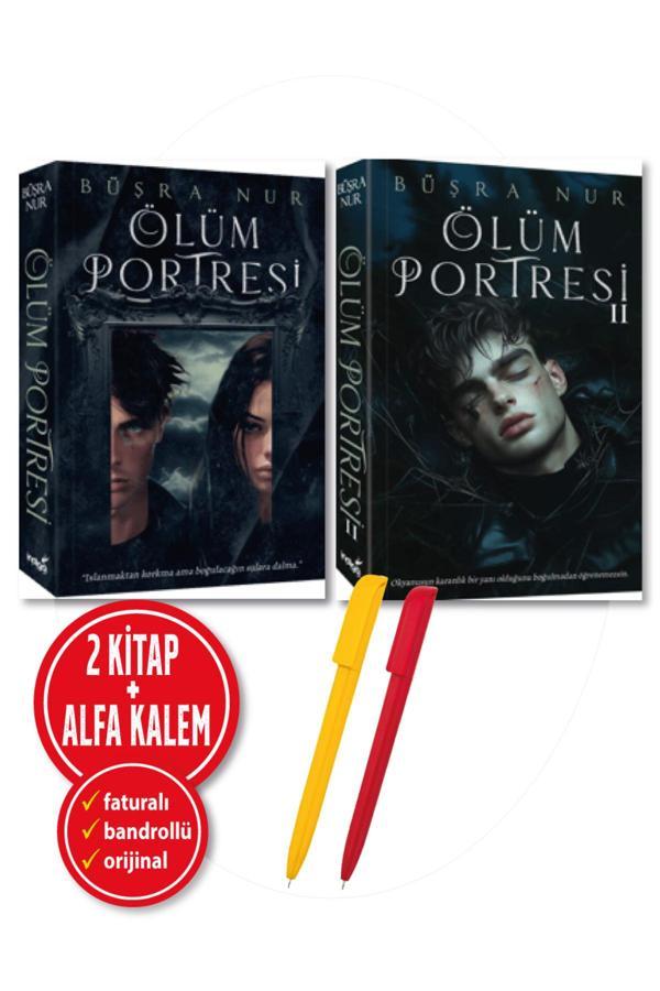 Alfa Kalem + Büşra Nur (Ölüm Portresi 1-2) 2 Kitap Set Ciltsiz-Yeni-Edebiyat/Romanindigo Kitap - İndigo Kitap Yayınevi - Image 1