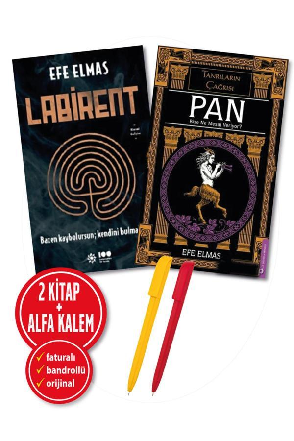 Alfa Kalem + Efe Elmas 2 Kitap(Labirent + Pan) Kişisel Gelişim Yeni Destek Yayınları - Destek Yayınları - Image 1